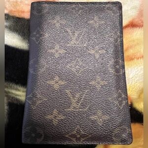 Louis Vuitton checkbook cover